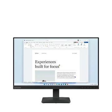 Picture of Lenovo L24-4e Computer Monitor 60.5 Cm (23.8") 1920 X 1080 Pixels Full Hd Lcd Black - 68C2kac1eu