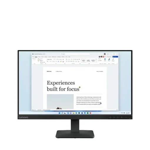 Picture of Lenovo L24-4e Computer Monitor 60.5 Cm (23.8") 1920 X 1080 Pixels Full Hd Lcd Black - 68C2kac1eu