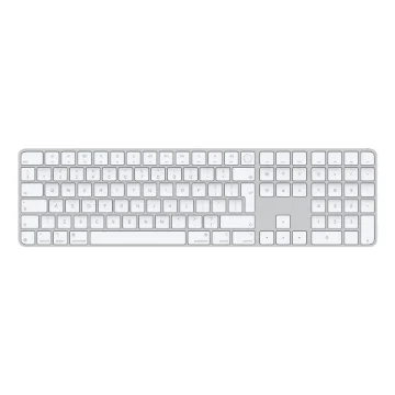 Picture of Apple Magic Keyboard Universal Usb + Bluetooth Qwerty English White - MXK73Z/A