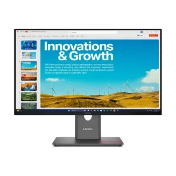 Picture of Lenovo Thinkvision P24QD-40 Led Display 60.5 Cm (23.8") 2560 X 1440 Pixels Quad Hd Lcd Black - 64B1gat1eu