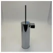<div>Inda Chrome Fixed Toilet Brush Holder with Brush - A33140CR</div> product image
