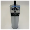 <div>Inda Chrome Fixed Toilet Brush Holder with Brush - A33140CR</div> product image