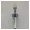 <div>Inda Chrome Fixed Toilet Brush Holder with Brush - A33140CR</div> product image