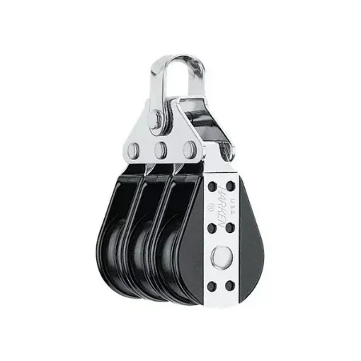 Harken 129 38 mm Triple Big Bullet Block Stainless Steel product image