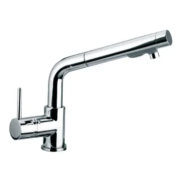 Foresti Suardi Cox Chrome Retractable Mixer Tab with Shower Head 4093.C product image