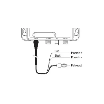 Raymarine A80191 AIS100 VHF Antenna Splitter Power and FM Cable product image