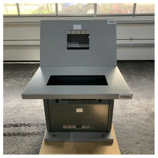 Anthracite Gun Bridge Console L80 x W80 x H130 cm product image