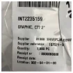 Original Uttern C77 side mount logo graphic silver 8.39 x 2 inch - 157021-01 product image