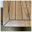 Uttern S62 Starboard Side Mid Teak Laminated Floor Kit 4 mm - 2083964 product image