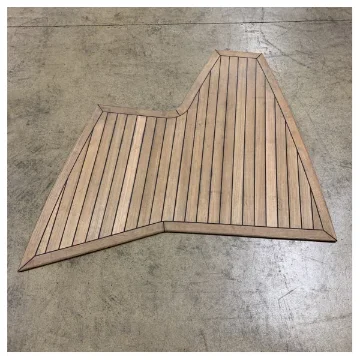 Uttern S49/51 original Forward Teak Cockpit Floor Kit - 2085274 product image