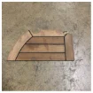Quicksilver 645 Teak inlay for windlass hatch cover - 2080776 product image