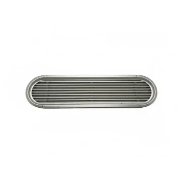 <p>Vetus Marine Air Vent Grille Type 70 Anodized Aluminum - Louvred ASV 70</p> product image