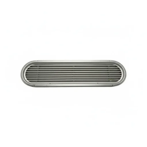 <p>Vetus Marine Air Vent Grille Type 70 Anodized Aluminum - Louvred ASV 70</p> product image