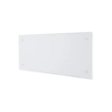 Adax Wi-Fi Electric Radiator with Tempered Glass Front - White - 800 W - 76 X 34 X 8.7 Cm - Clea H 08 Kwt product image