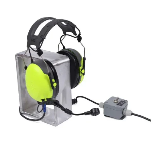 <div>Zenitel Headset with boom mic, headband, and 10m cable - VSP-36-PEL-Y</div> product image