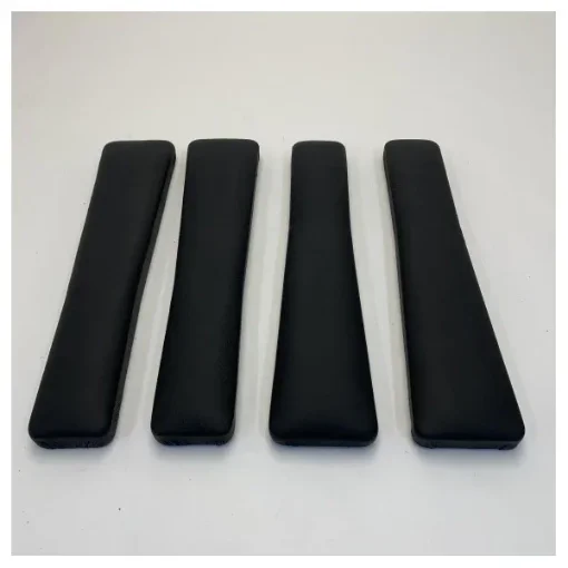 Norsap NS1500 Black Leather Pilot Seat Armrest Cushions product image