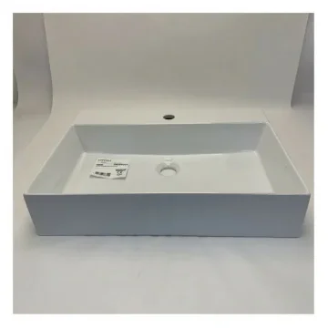 Azzurra Elegance Square washbasin 60x45cm without overflow - EQA60MB1 product image