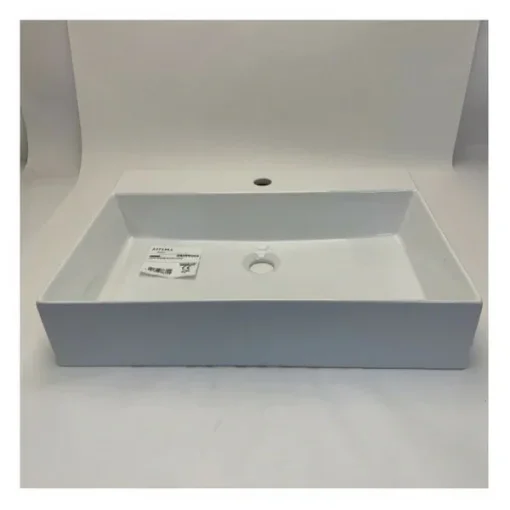 Azzurra Elegance Square washbasin 60x45cm without overflow - EQA60MB1 product image