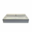 Azzure HOL80MB1-T Elegance Square Washbasin 80 x 46 with Overflow product image