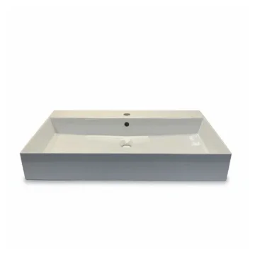 Azzure HOL80MB1-T Elegance Square Washbasin 80 x 46 with Overflow product image