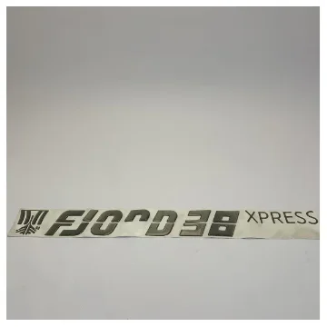 Fjord 38 Xpress Hull Decal Sticker Silver - TBZ1136 product image