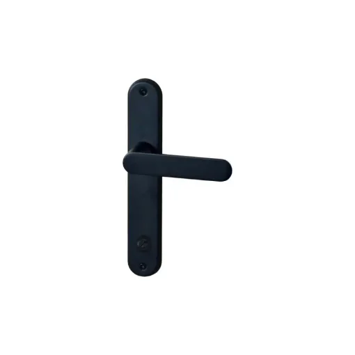 [Never Used] Daphné Model Door Handle on Locking Plate - Velvet Black product image