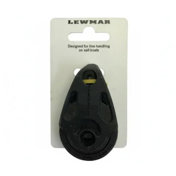 Lewmar 40mm Synchro Block Cheek Single - 29901460BK product image