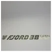 Fjord 38 Open Grey Hull Sticker with Logo and Type - TBZ1135 product image