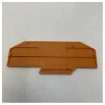 MTU X00024625 End Plate for Fuse Holder Orange product image