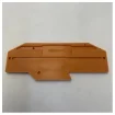 MTU X00024625 End Plate for Fuse Holder Orange product image