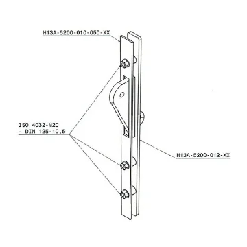Hanse Yachts H675 Stainless Steel Forestay Mounting Point - TBE0726 product image