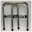 Dual Fjord 36 and 38 XP Transom Doors Stainless Steel Kit - TBR1173 product image