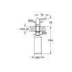 Grohe Cosmopolitan Soap Dispenser Chrome Build-In - 40535000 product image