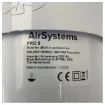 AirSystems PRO-5 Axial In-Line Fan 18W 230V IP24 White product image