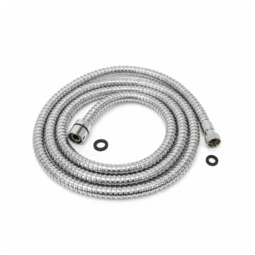 Guiseppe 3/8 inch - 1/2 Inch 200cm Stainless Steel Shower Hose 7583.03OC product image
