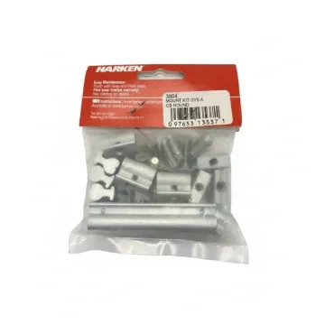 Harken 3804 22 mm Aluminium Track Mounting Kit Round Mast Groove product image