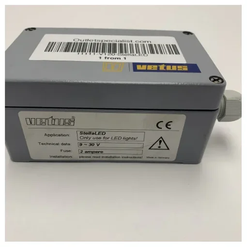 Vetus Marine LED Control Box 9-30V with 2A Fuse for Underwater Lighting product image
