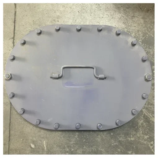 Heavy Duty Marine Steel MAN Hatch Door 600 x 400 mm Water Tight Seal product image