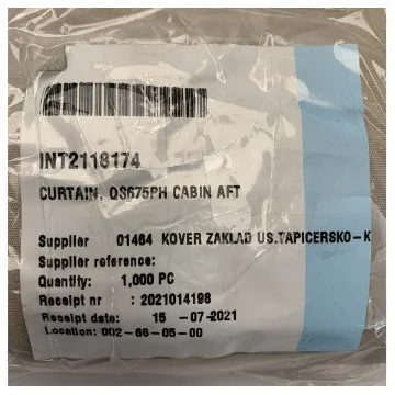 Quicksilver Active 675 Pilot House Rear Cabin Curtain Beige - 2118174 product image