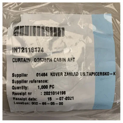 Quicksilver Active 675 Pilot House Rear Cabin Curtain Beige - 2118174 product image
