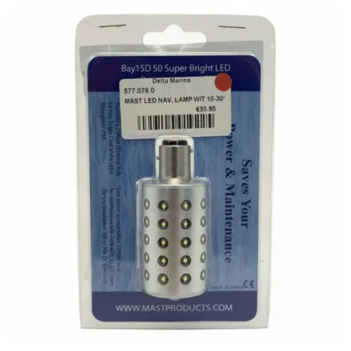 LED Navigation lamp 10-30V 3.5W BAY15D White product image