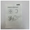 Aqua Signal 12240020 Series 43 Mounting Plate for Navigation Light Stainless Steel product image