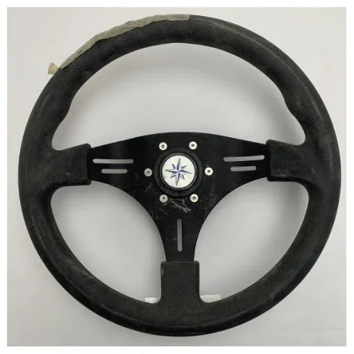 Manta Black Coated Steering Wheel D350 mm 3-Spoke product image