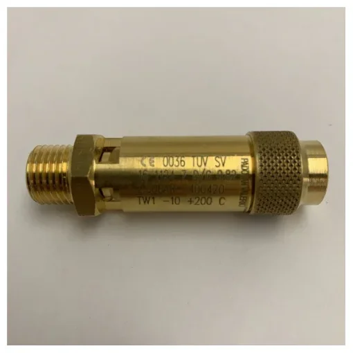 Senga Marine Brass Safety Valve set SA13/02.5 2.5 Bar 1/4 inch product image