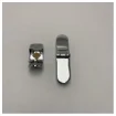 Marine Grade Chrome-Plated Glass Door Coupling Hinge - 3062.30.0 product image