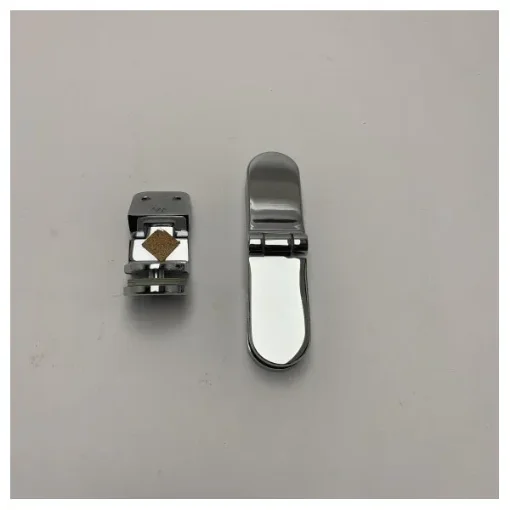 Marine Grade Chrome-Plated Glass Door Coupling Hinge - 3062.30.0 product image