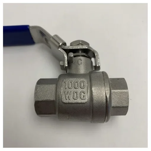 Stainless Steel 316 Ball Valve 3/8 Inch 1000 WOG product image
