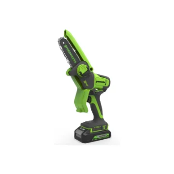 Greenworks 24V Mini Chainsaw - 10 Cm - 2.0Ah Battery and Charger - G24mcs10k2 product image