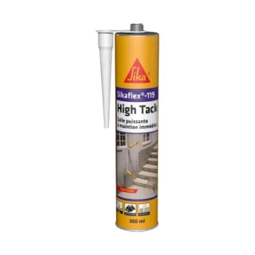 Quick-Setting Adhesive Sealant - Sika Sikaflex-119 High Tack - White - 300ml product image