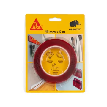Sika Sikabond Mammoth Crystal Double-Sided Adhesive Tape - 19mm X 5m product image
